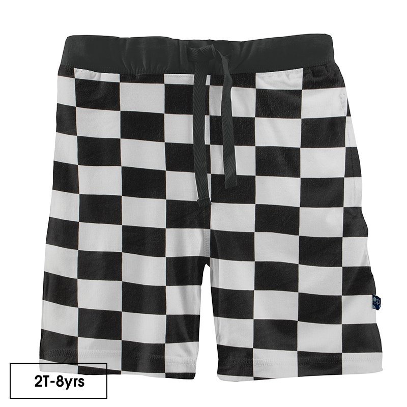 checkered flag shorts