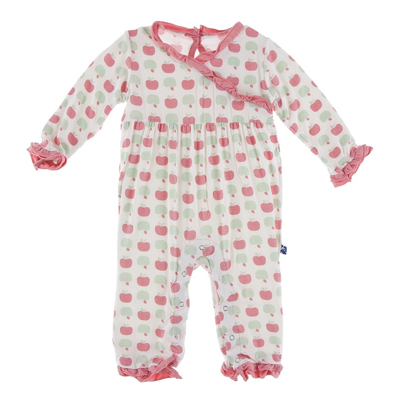 long sleeve ruffle romper