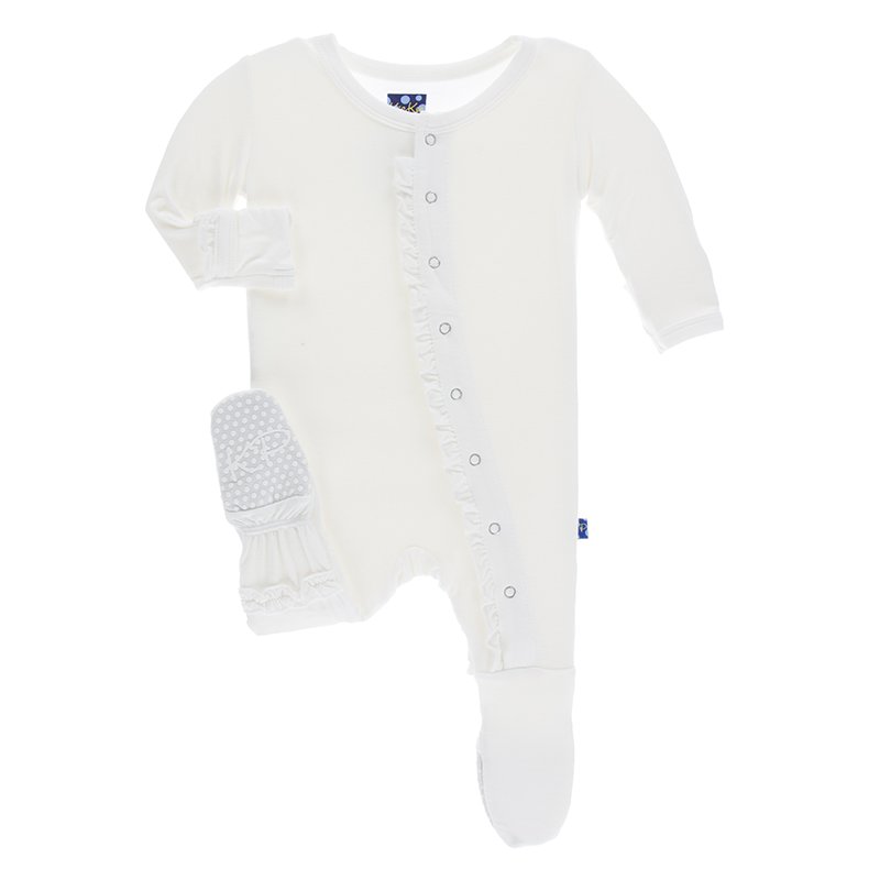 ruffle footie pajamas