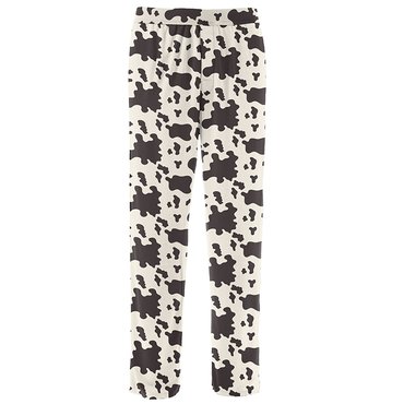 Men's Print Pajama Pants in Cow Print