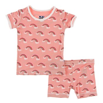 KicKee Pants Print Short Sleeve Performance Polo in Topiary Italian Car M-8//10